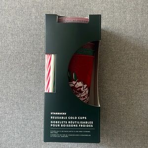 Starbucks Holiday Shimmer Reusable Cold Cuos